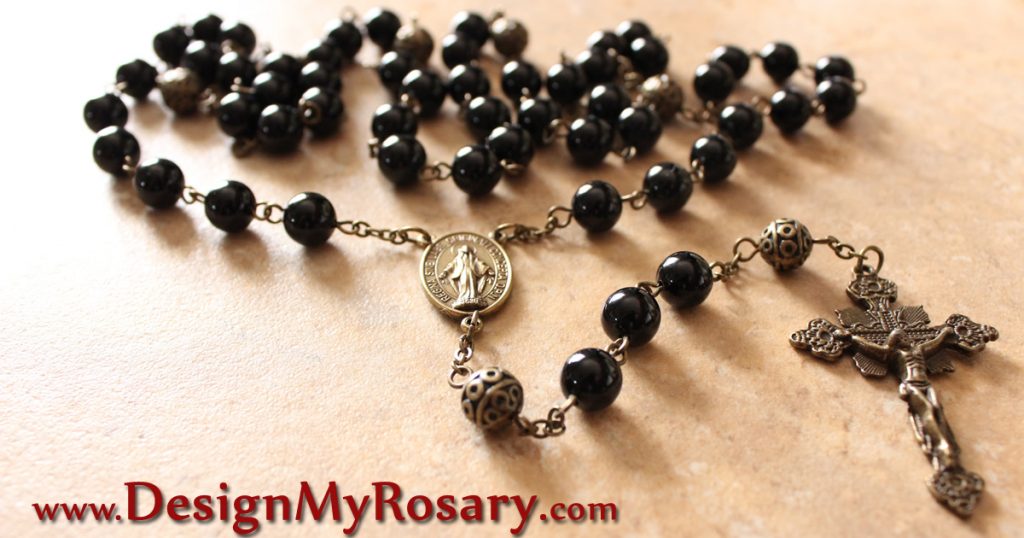 Custom Rosary Bronze